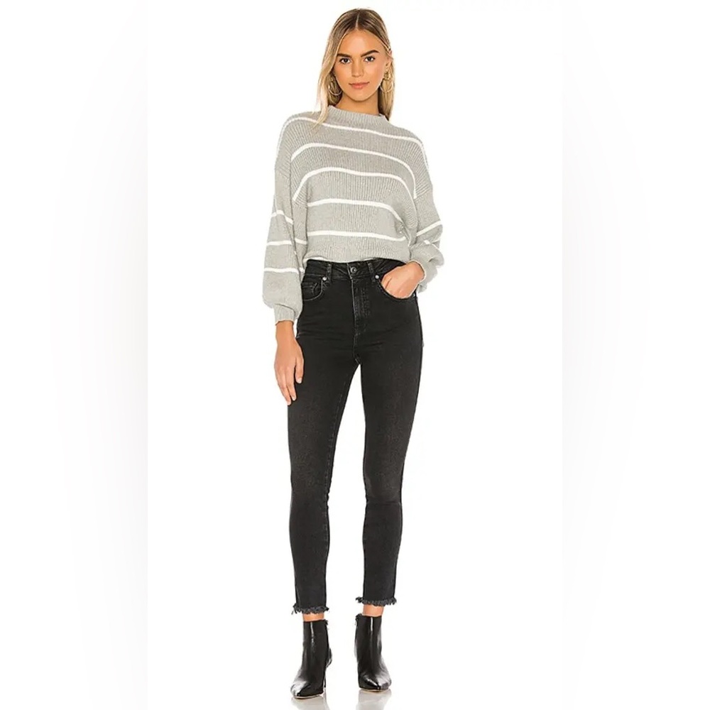 Free People/We The Free Black Denim Jeans